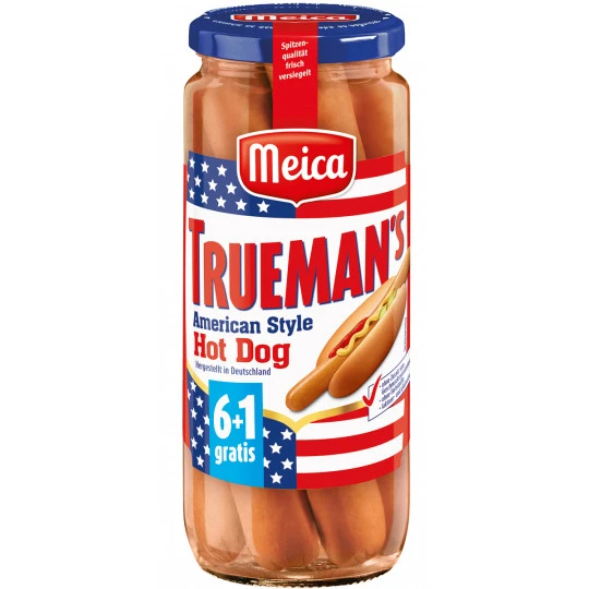 6+1 Trueman's American Style Hot Dog 540G 3 6+1 Trueman's American Style Hot Dog 540G