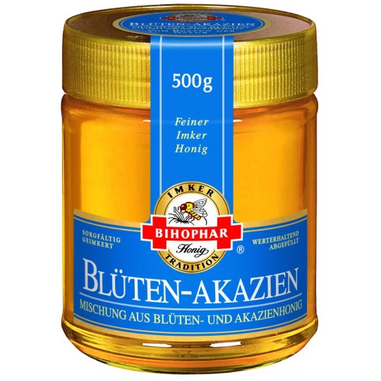 Blüten-Akazien-Honig 500G 3 Blüten-Akazien-Honig 500G