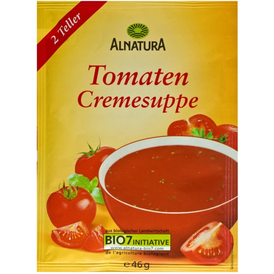 Bio Tomaten Cremesuppe 46G 3 Bio Tomaten Cremesuppe 46G