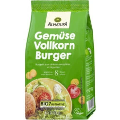 Bio Gemüse Vollkorn Burger 210G