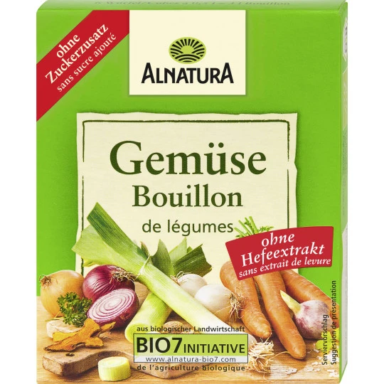 Bio Gemüse Bouillon Ohne Zusatz Von Hefe 6ST 66G