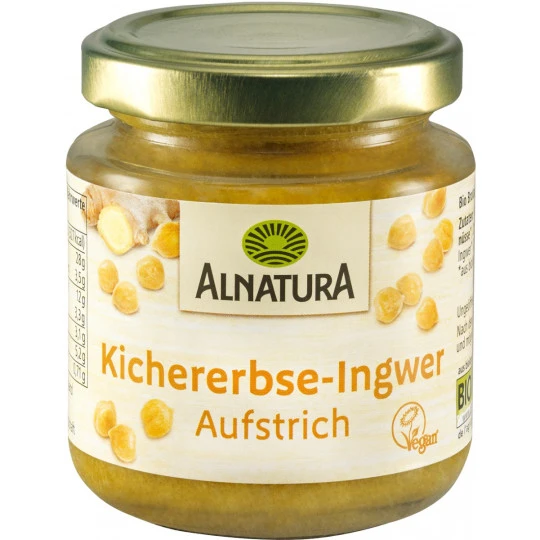 Bio Kichererbse-Ingwer Aufstrich 120G 3 Bio Kichererbse-Ingwer Aufstrich 120G