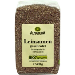 Bio Leinsamen Geschrotet 400G
