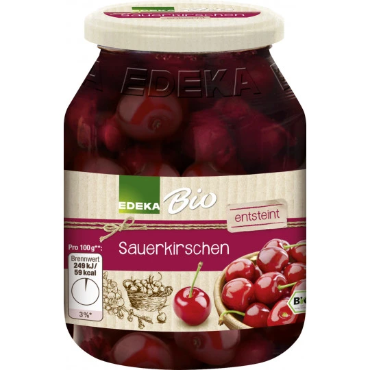 Bio Sauerkirschen Entsteint 360G 3 Bio Sauerkirschen Entsteint 360G