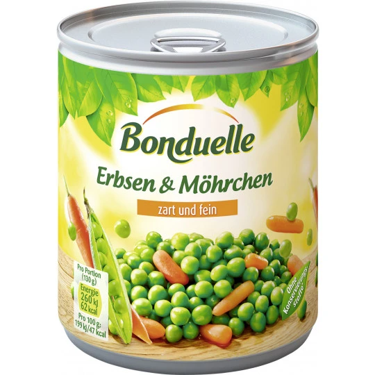 Erbsen & Möhrchen Zart Und Fein 800G 3 Erbsen & Möhrchen Zart Und Fein 800G