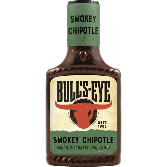 Bulls-Eye Smokey Chipotle BBQ Sauce 300ML 3 Bulls-Eye Smokey Chipotle BBQ Sauce 300ML