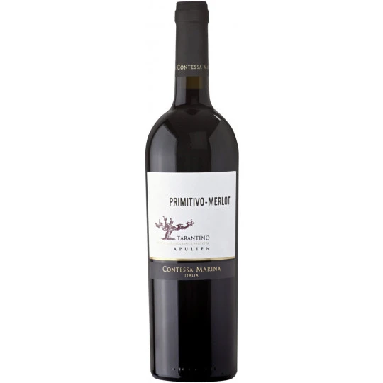Marina Primitivo-Merlot Rotwein 0,75L 3 Marina Primitivo-Merlot Rotwein 0,75L