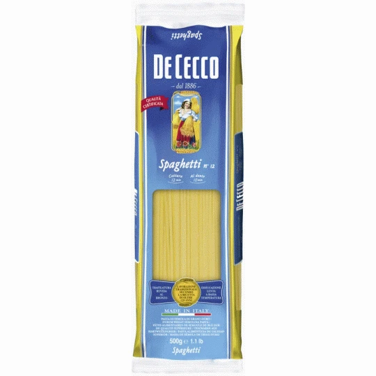 Cecco Spaghetti No 12 500G 3 Cecco Spaghetti No 12 500G
