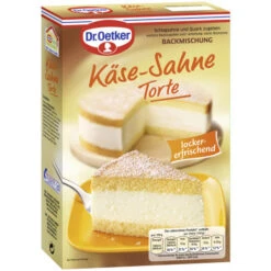 Dr. Oetker Backmischung Für Käse-Sahne Torte 385G