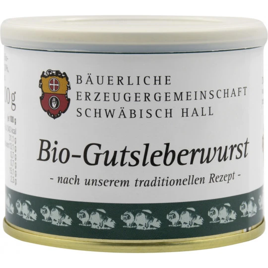 Erzeugergemeinschaft Schwäbisch Hall Bio-Gutsleberwurst 200G 3 Erzeugergemeinschaft Schwäbisch Hall Bio-Gutsleberwurst 200G