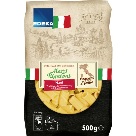 Italia Mezzi Rigatoni 500G 3 Italia Mezzi Rigatoni 500G