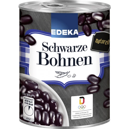 Schwarze Bohnen 400G 3 Schwarze Bohnen 400G