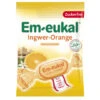 Ingwer- Orange Hustenbonbons Zuckerfrei 75G -Lebensmittelgeschäft emeukal ingwer orange hustenbonbons zuckerfrei