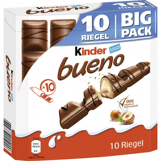 Kinder Bueno 10ST 215G 3 Kinder Bueno 10ST 215G
