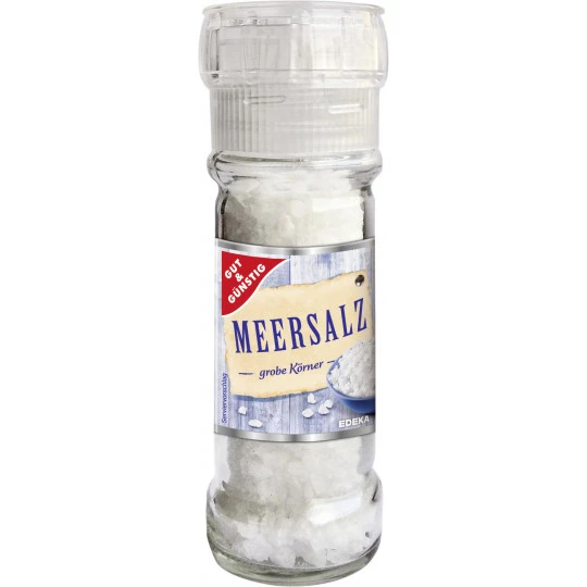 & Günstig Meersalz Grobe Körner 110G 3 & Günstig Meersalz Grobe Körner 110G