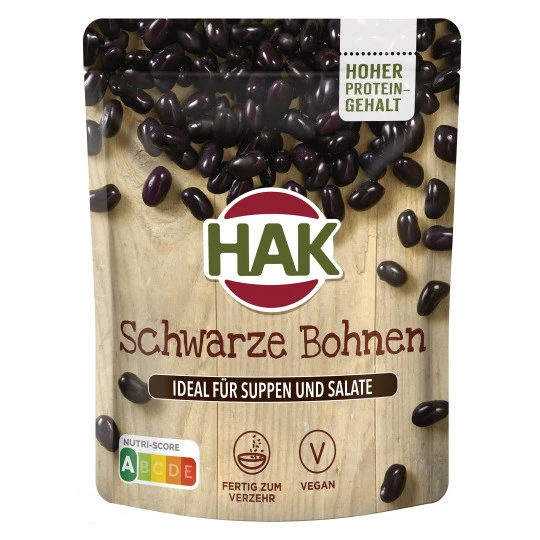 Schwarze Bohnen 225G 3 Schwarze Bohnen 225G