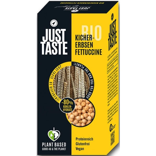 Taste Bio Kichererbsen Fettuccine 250G 3 Taste Bio Kichererbsen Fettuccine 250G
