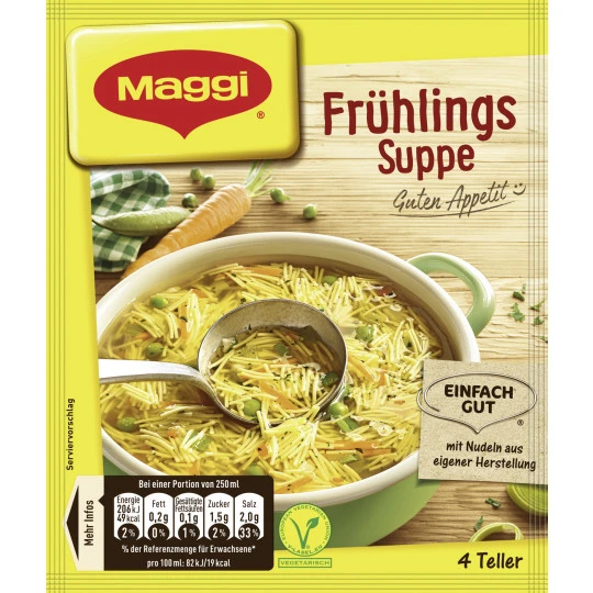 Guten Appetit! Frühlings Suppe Ergibt 1L 3 Guten Appetit! Frühlings Suppe Ergibt 1L