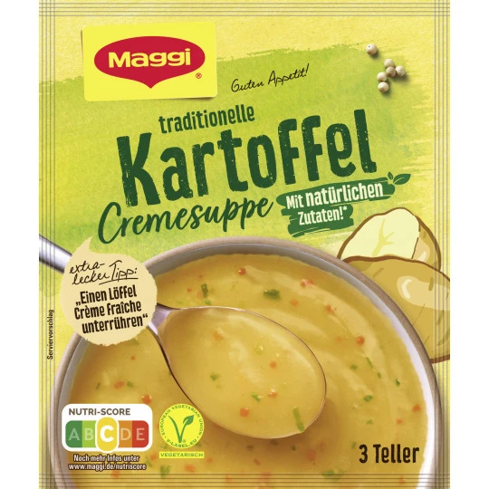 Guten Appetit Traditionelle Kartoffel Cremesuppe Ergibt 750ML 3 Guten Appetit Traditionelle Kartoffel Cremesuppe Ergibt 750ML
