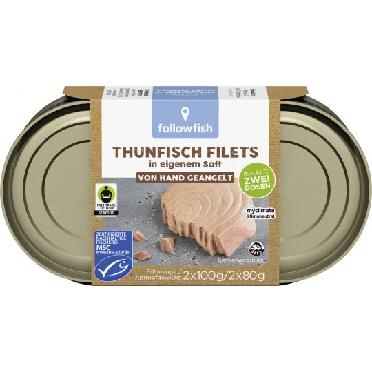 Thunfisch Filets In Eigenem Saft 200G 3 Thunfisch Filets In Eigenem Saft 200G