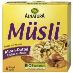Bio Müsli-Riegel Ahorn-Dattel 6ST 150G