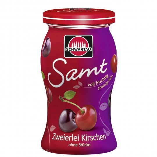 Samt Zweierlei Kirschen 270G 3 Samt Zweierlei Kirschen 270G