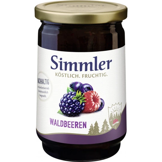 Konfitüre EXTRA Waldbeeren 450G 3 Konfitüre EXTRA Waldbeeren 450G