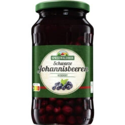 Schwarze Johannisbeeren Gezuckert 540G