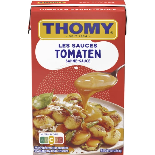Les Sauces Tomaten Sahne-Sauce 250ML 3 Les Sauces Tomaten Sahne-Sauce 250ML