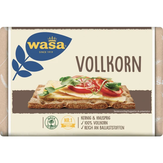Knäckebrot Vollkorn 260G 3 Knäckebrot Vollkorn 260G